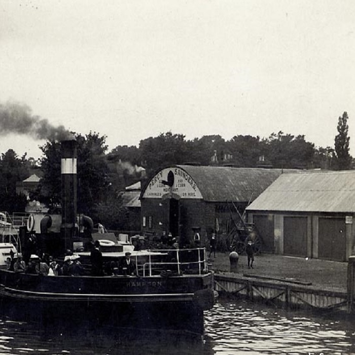 The Hythe Shed was part of the Ferry and Pier workshop